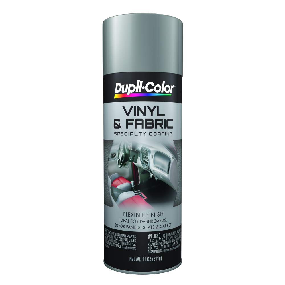 Dupli-Color Hvp109-6 Pk Vinyl And Fabric Coating Spray Paint - Medium Gray - 11 Oz Aerosol Can Pack Of 6