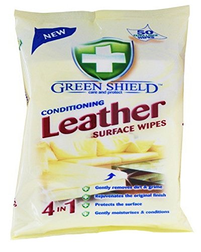 Greenshield Conditioning Leather Wipes  Pack Of 50