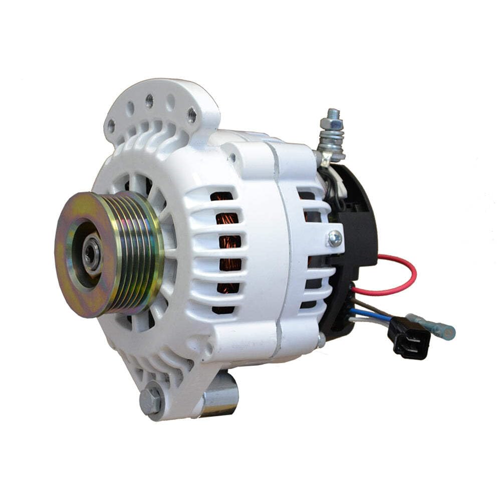 Balmar Alternator 120 Amp 12V 1-2' Single Foot Single K6 Pulley W/Isolated Grounding