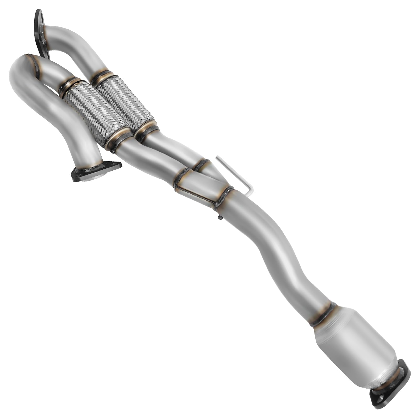 ABysmauto Rear Catalytic Converter for Nissan Maxima 2009-2014 3.5L V6, Stainless Steel, Direct-Fit, EPA Compliant