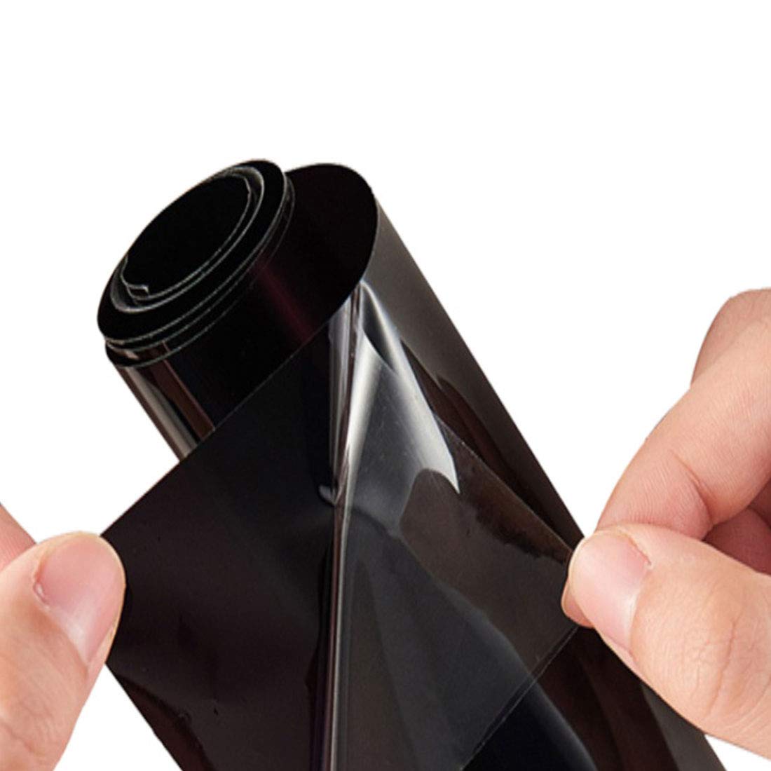 25% 20 in x 10 Ft DIY Professional Adhesive Window Tint Film Uncut Roll Car Wrap Film Automotive DIY Decals