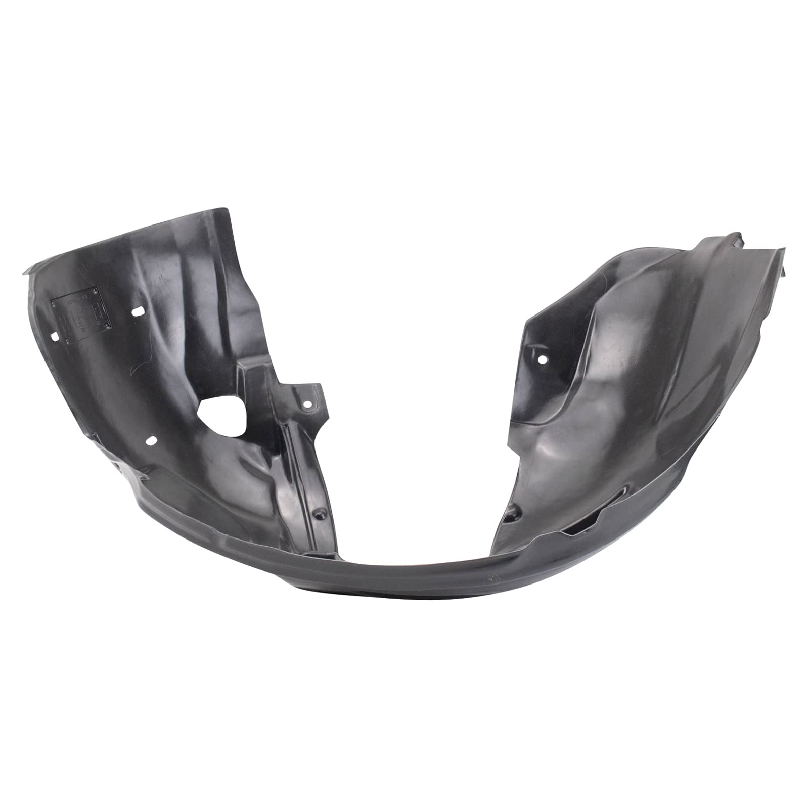 Trq Inner Fender Liner Set Compatible With 2002-2008 Mini Cooper Mc1248101 Mc1249101
