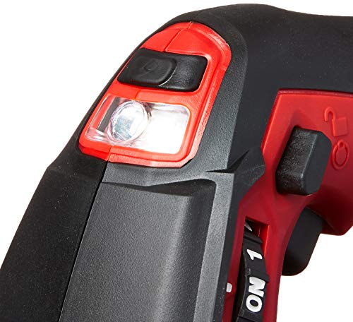 Milwaukee M18 2-Speed Grease Gun Bare Tool, Metal Construction, Red, Model 2646-20