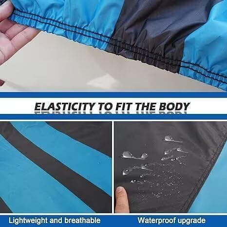 Car Cover Waterproof Custom Fit Ford Fusion (2005-2025), Full Exterior Cover for Automobiles Lightweight Resistant Outdoor Sun U