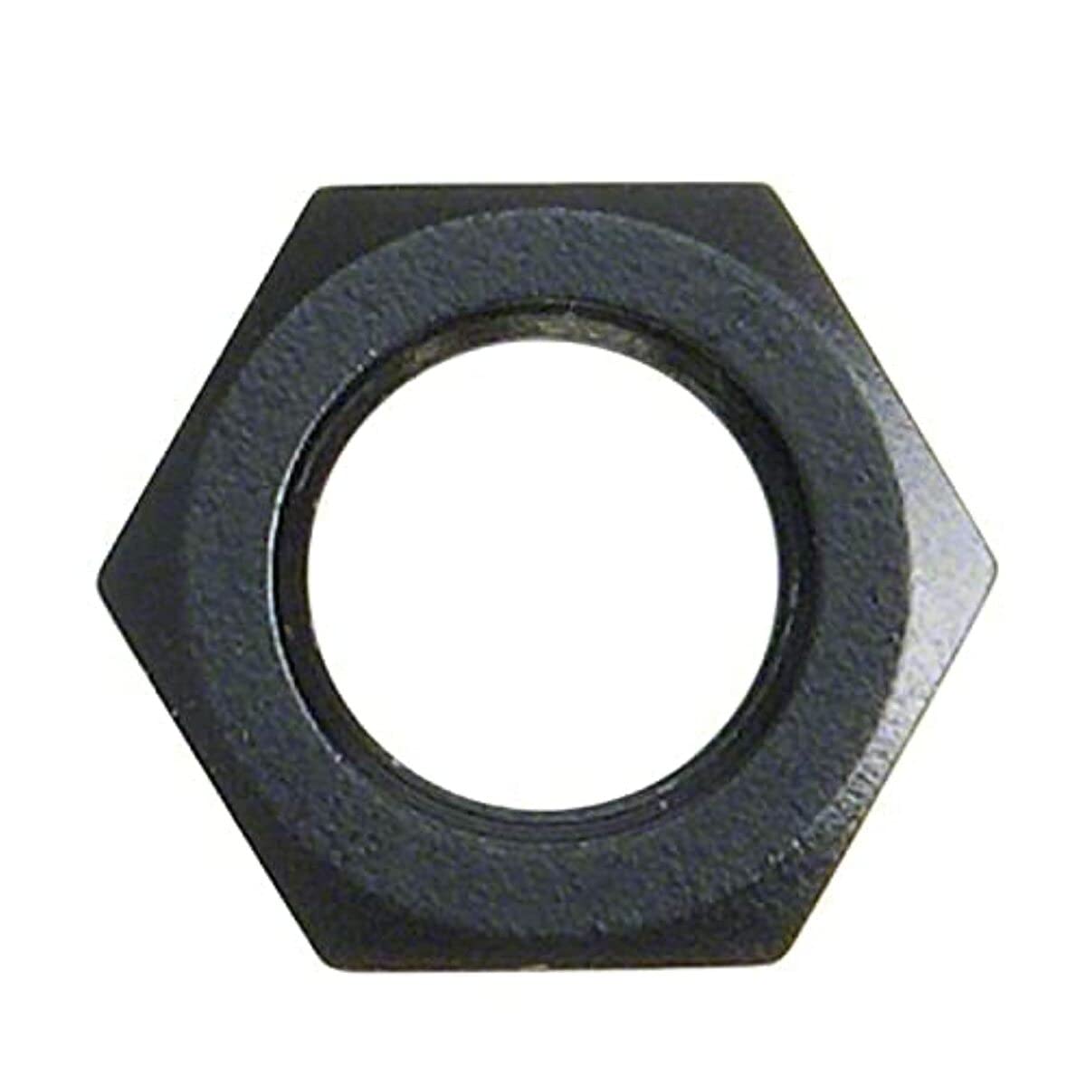 -3An Bulkhead Nut-Blk
