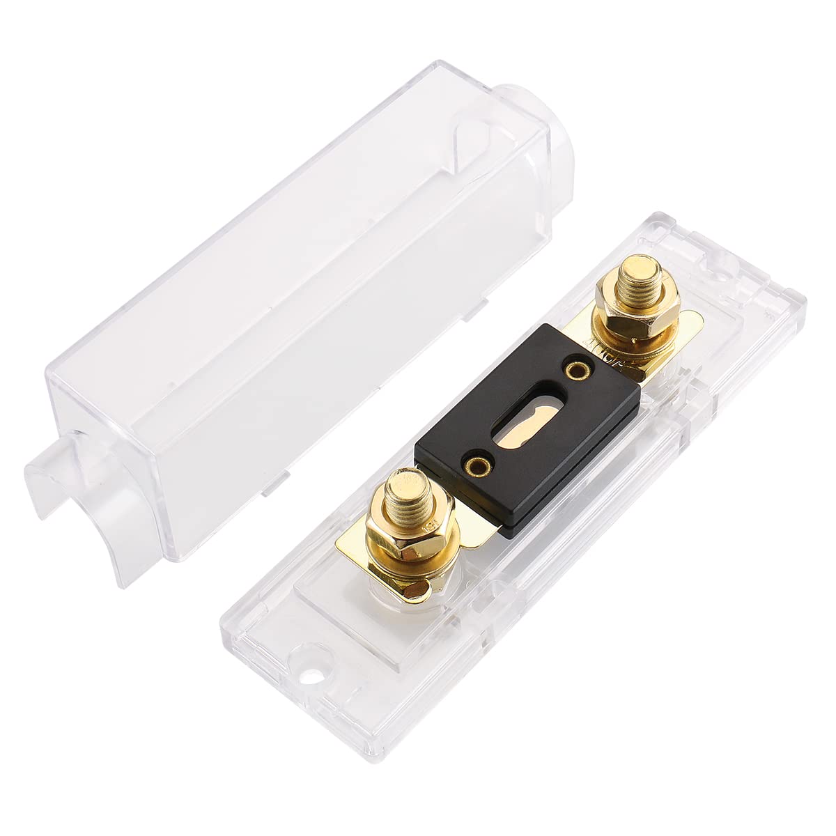 Baomain Anl Fuse Holder Kit With 400A Fuse - For Car Audio & 12V/24V Systems (400 Amp.)