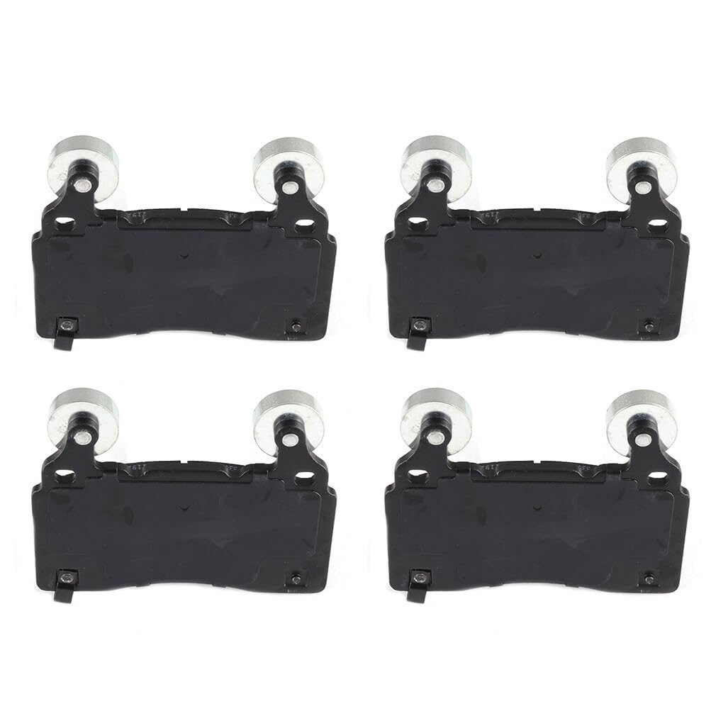 Cciyu D1474 Front Semi-Metallic Disc Brake Pads Kit For Chevrolet Camaro 2010-2015 4Pcs