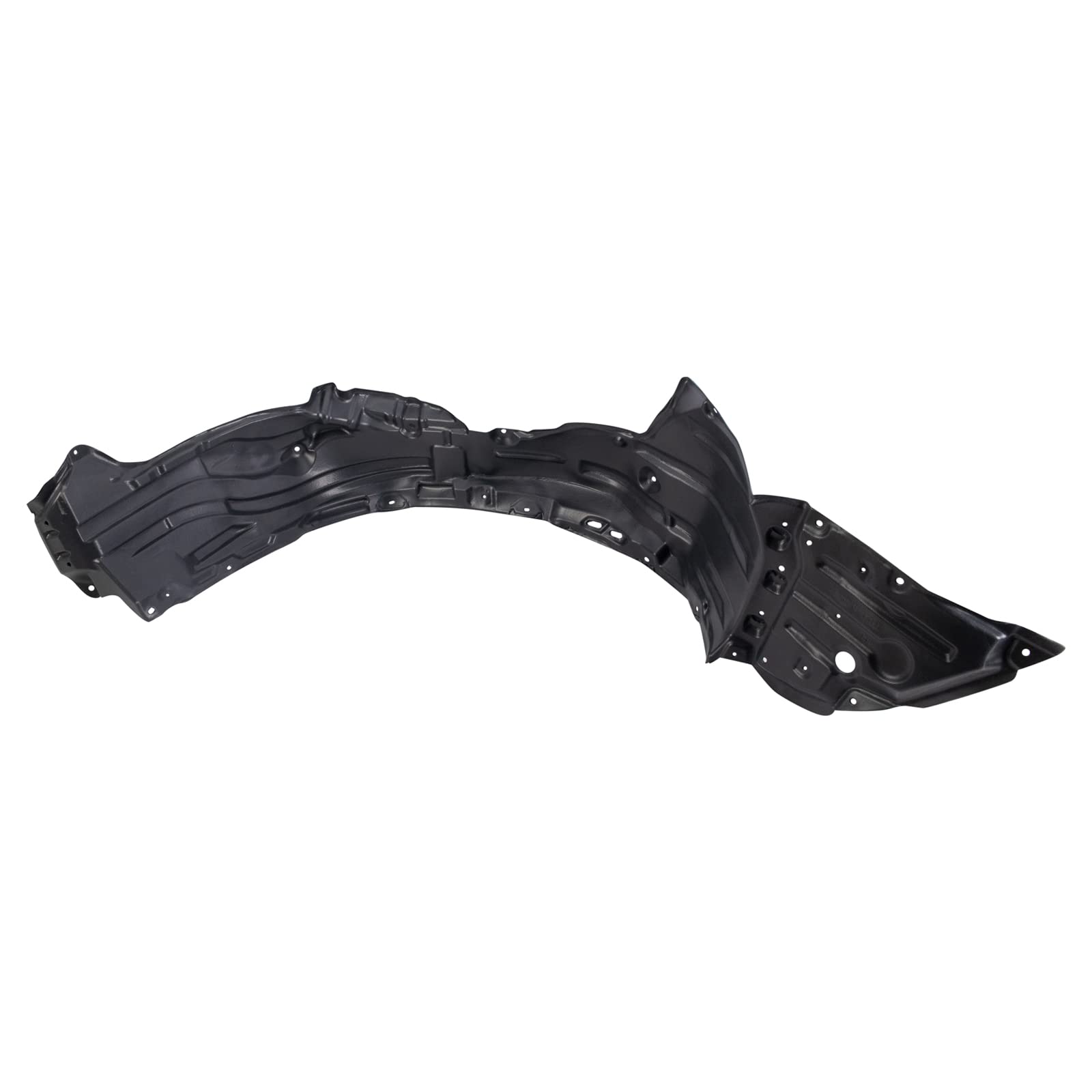 Trq Front Inner Fender Liner Set Compatible With 2016-2018 Toyota Prius To1248207 To1249207