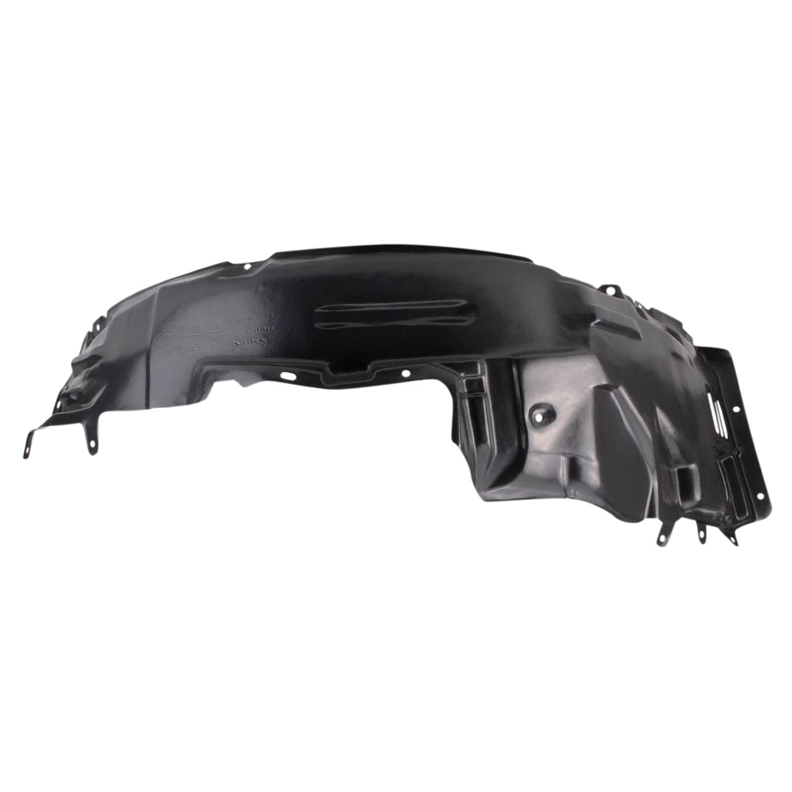 Trq Inner Fender Liner Set Compatible With 2003-2006 Mitsubishi Lancer Mi1250106 Mi1251106