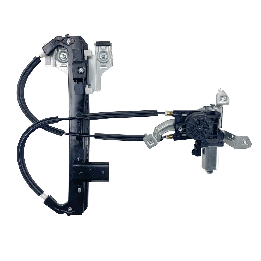 Fffauto 748-228 Rear Left Driver Side Power Window Regulator With Motor Fits 2000-2006 Cadillac Escalade,Chevrolet Tahoe,Gmc Yuk