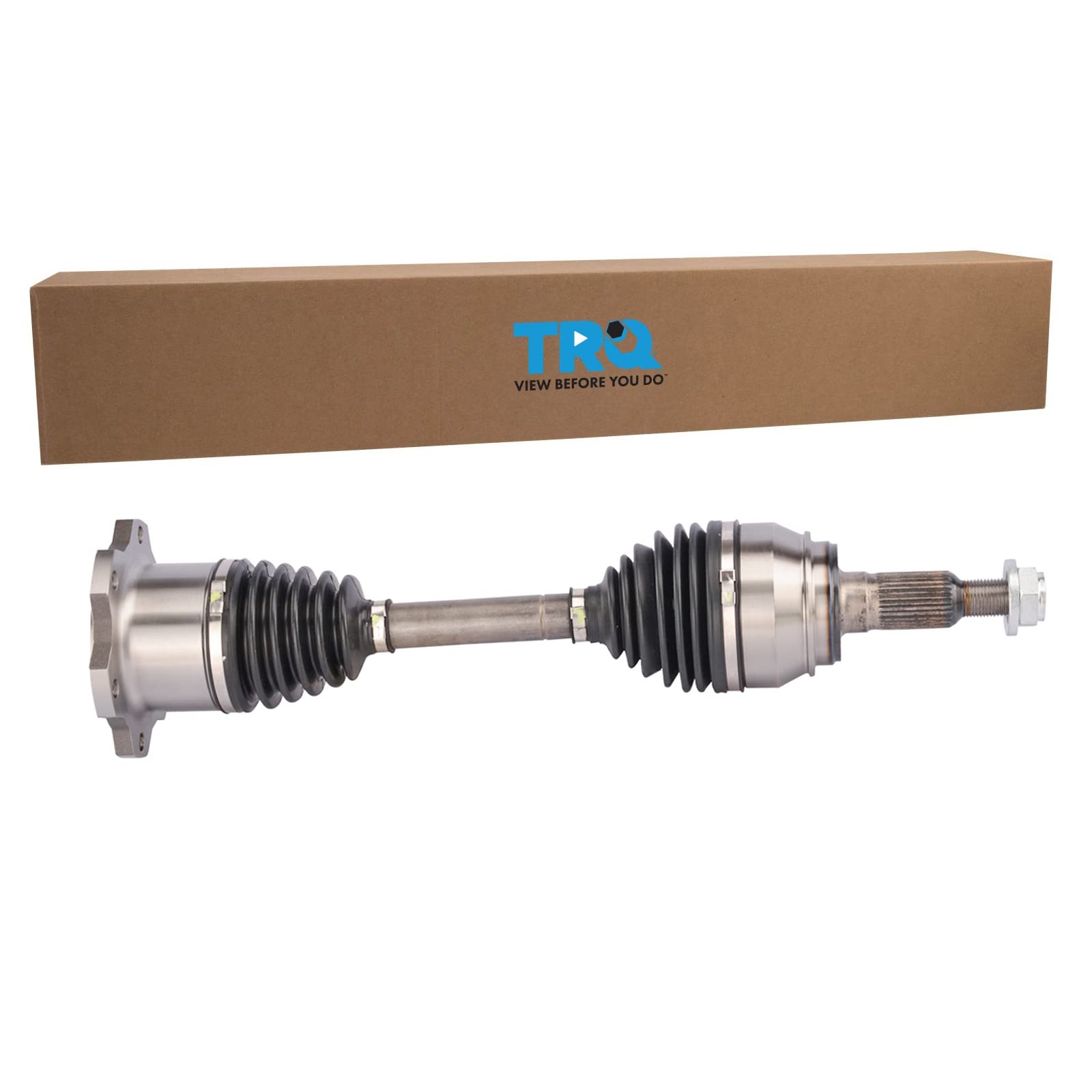 Trq Front Cv Axle Shaft Assembly Compatible With Silverado Escalade Tahoe Sierra Yukon