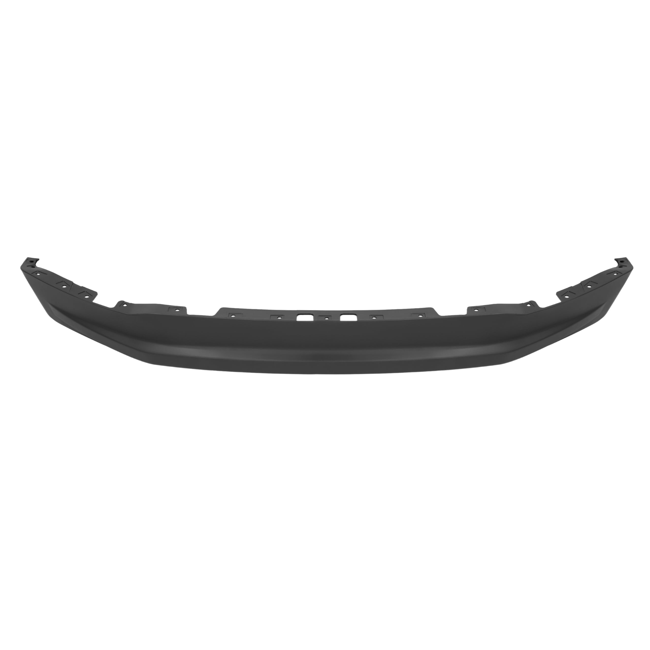 HECASA Front Bumper Valance for 2017-2019 Ford F250/F350/F450/F550, Black Plastic, Model CB-2739, Replacement Air Dam Deflector