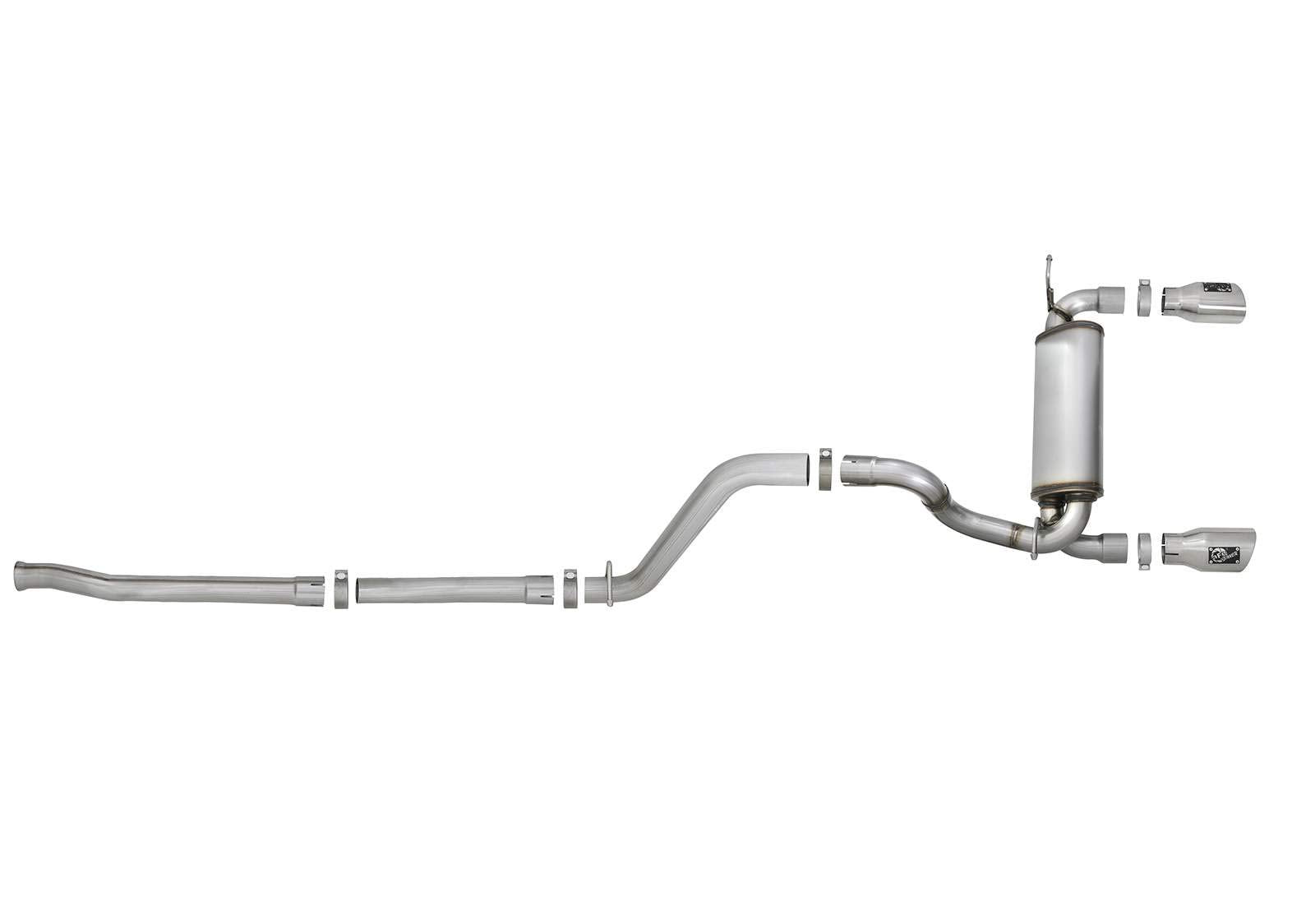 Afe Power 49-48076-P Rebel Series Performance Cat-Back Exhaust System