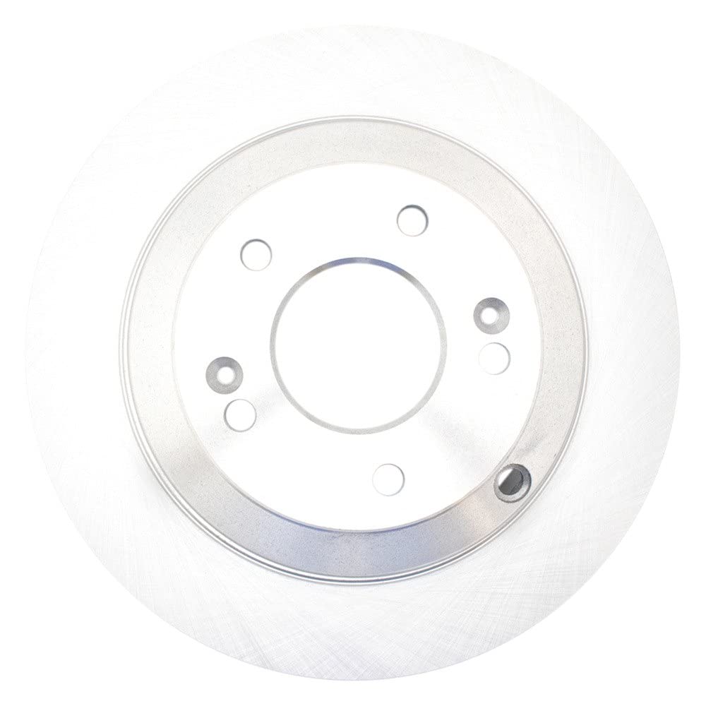 Trq Rear Brake Rotors Set Solid Compatible With 2010-2016 Hyundai Genesis Coupe