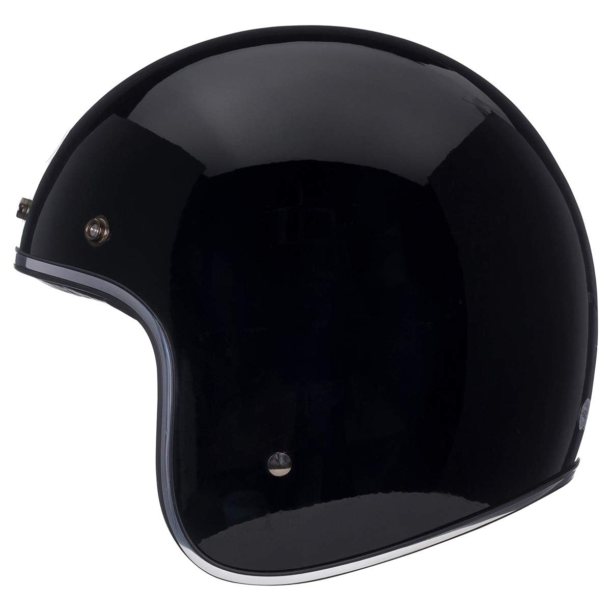 Bell Custom 500 Open-Face Motorcycle Helmet (Gloss Black - X-Small)