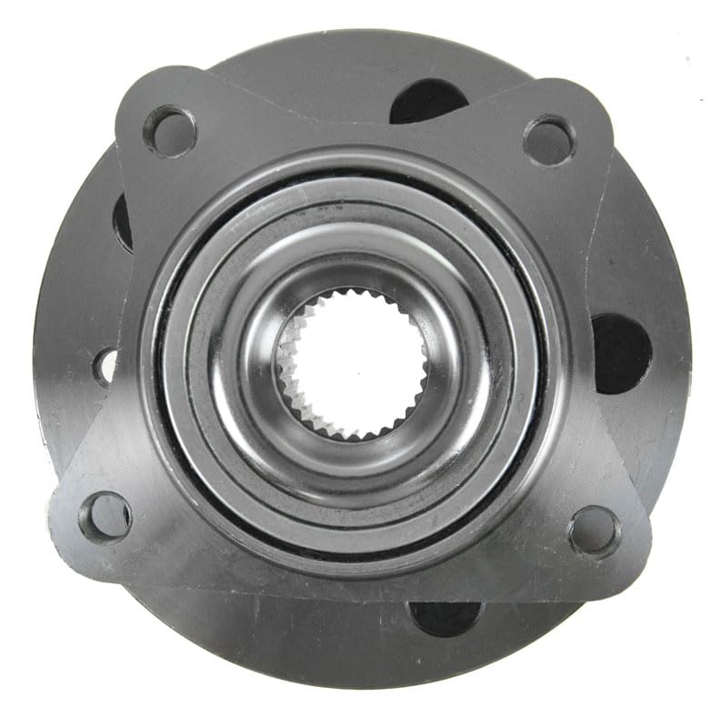 Trq Front Wheel Bearing & Hub Assembly With Abs Sensor Compatible With 2005-2009 Land Rover Lr3 2010-2016 Lr4 2006-2013 Range Ro