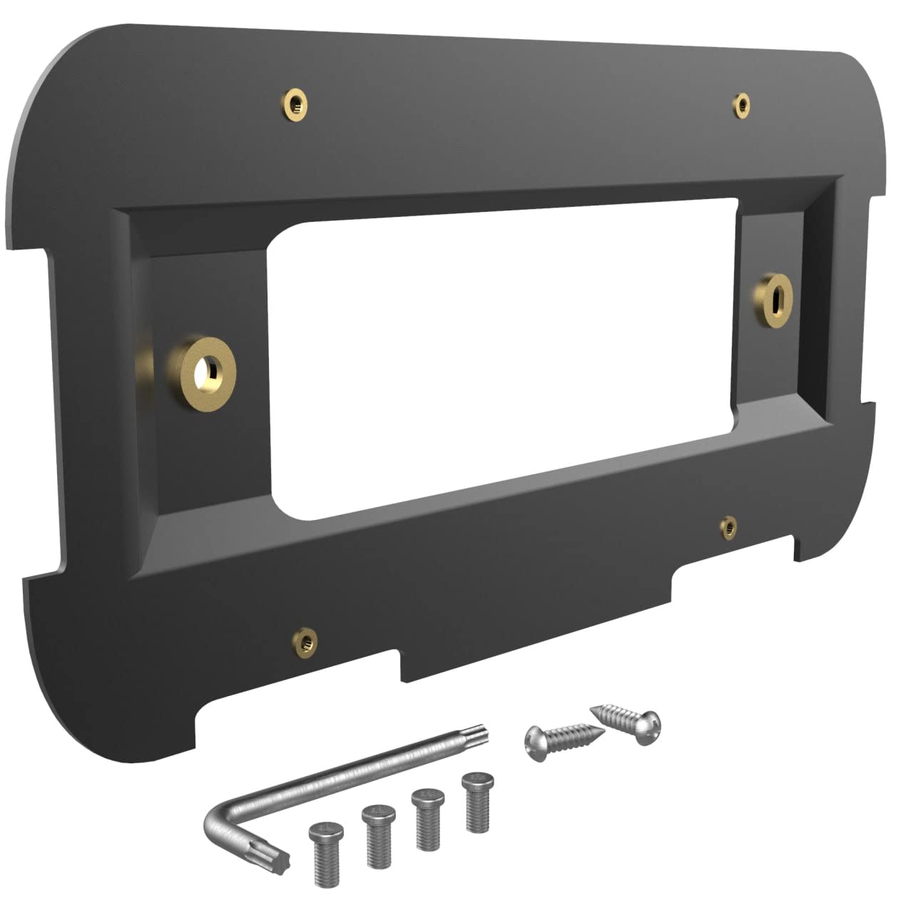License Plate Holder Bracket Mounting Kit Compatible With Bmw 1 2 3 4 5 6 Series Rear Plates Car Accessories Replaces 51187160607, 511882380615 & 51188238061 Tag Frame Back Bumper Trunk Mount Adapter