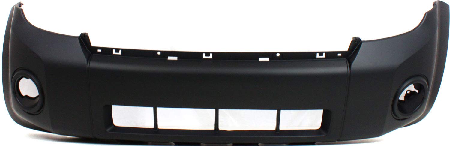 Garage-Pro Front Bumper Cover Compatible With 2008-2012 Ford Escape Primed With Fog Light Holes