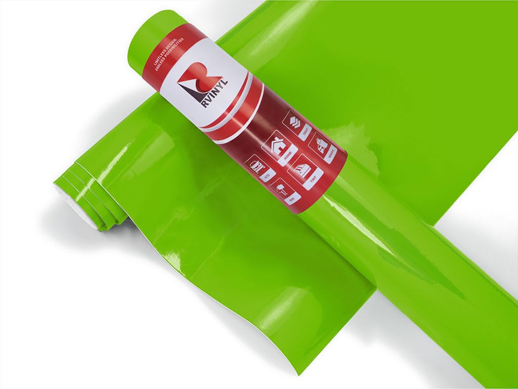 3M 2080 Series G16 Gloss Light Green - 5Ft X 30Ft - 150Sq Ft - Dual Cast Thick Vinyl Car Wrapping Film - Vehicle Sheet Roll