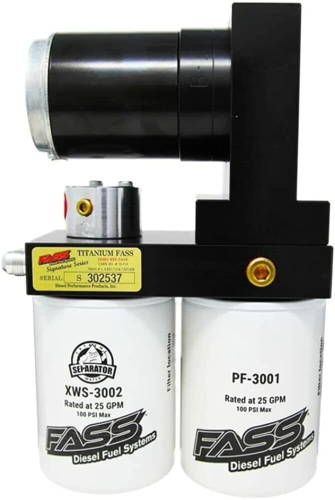 FASS Titanium Series Fuel Filter Package XWS-3002 / PF-3001, Model FFP2AO, Durable Performance for Optimal Fuel Filtration