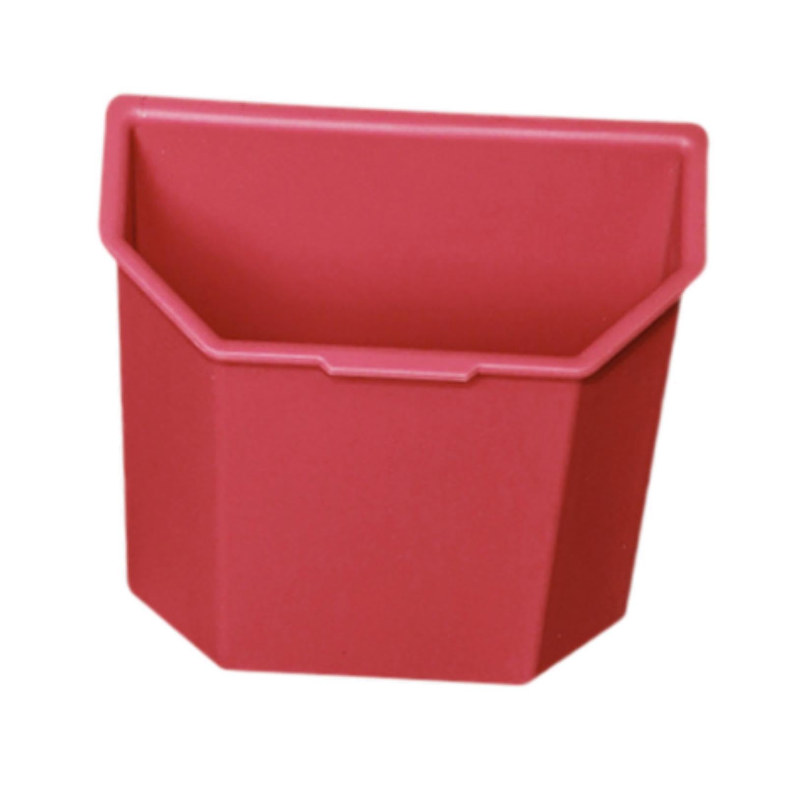 TRENDYNEST Rear Center Console Organizer Easy to Use Replacement Sturdy Car Garbage Can Red
