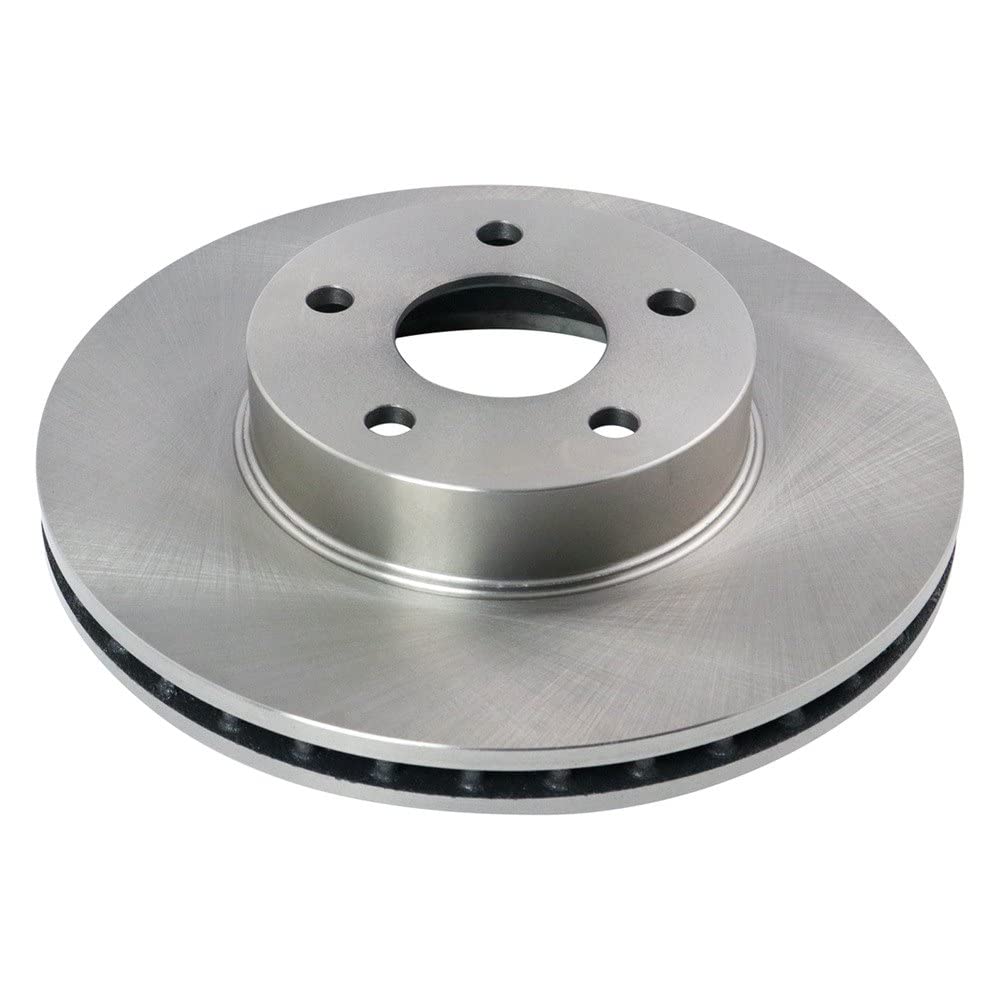 Trq Front Brake Rotors Set Vented Compatible With 1993-2001 Subaru Impreza 1990-2000 Legacy