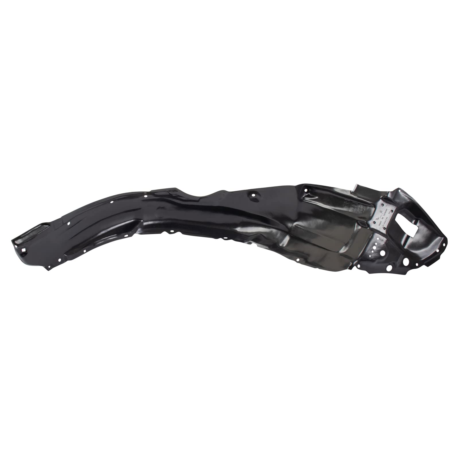 Trq Inner Fender Liner Set Compatible With 2009-2010 Pontiac Vibe Gm1248210 Gm1249210