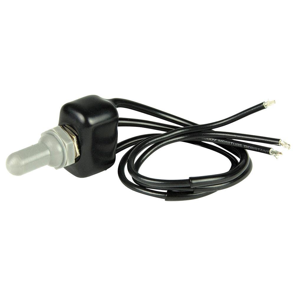 Bep 1002011 Spdt Pvc Coated Toggle Switch With Wire Leads - On/Off/On