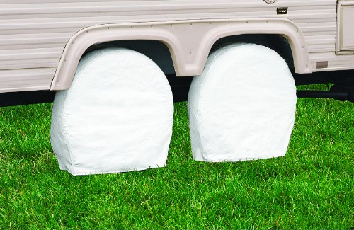 Classic Accessories 76240 Rv Wheel Cover, Motorhome Trailer Camper Van, Heavy-Duty Vinyl, Universal Fit, Polyester, Camper Trave