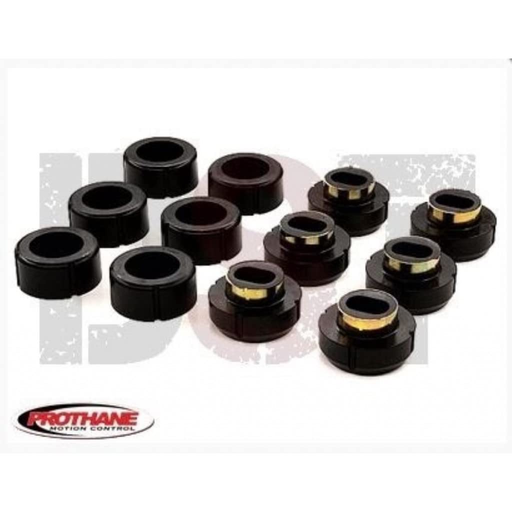 Pro-thane Body Mount For Chevy K10/K20/K30 1981 82 83 84 85 1986 2/4wd | Black | (7-108-BL)