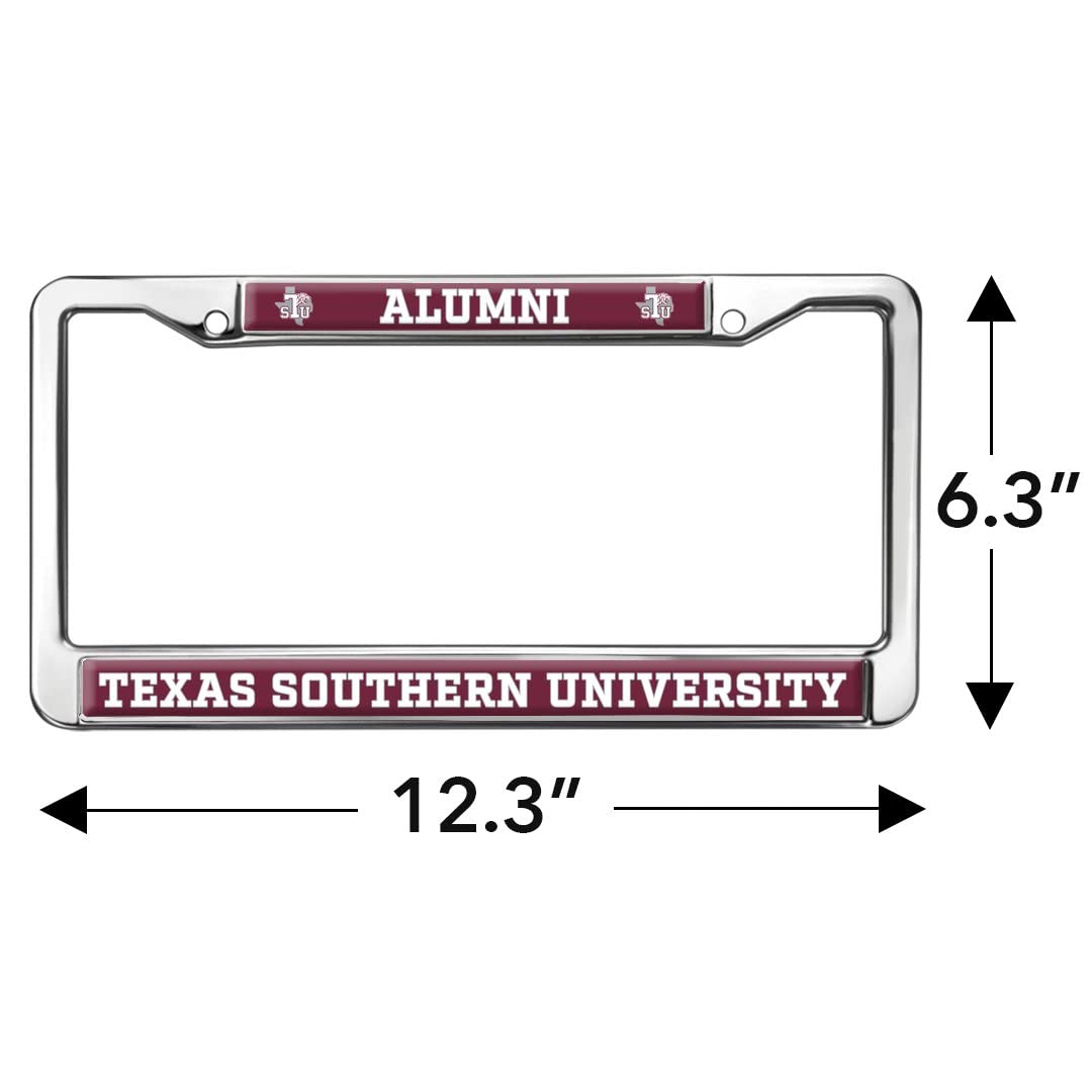 Texas Southern University Alumni Logo Full Size Standard License Plate Metal Frame