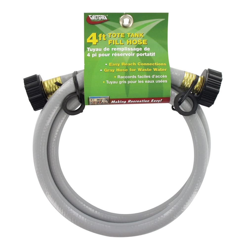 Valterra W01-4048 Tote Tank Fill Hose - 1/2 x 4