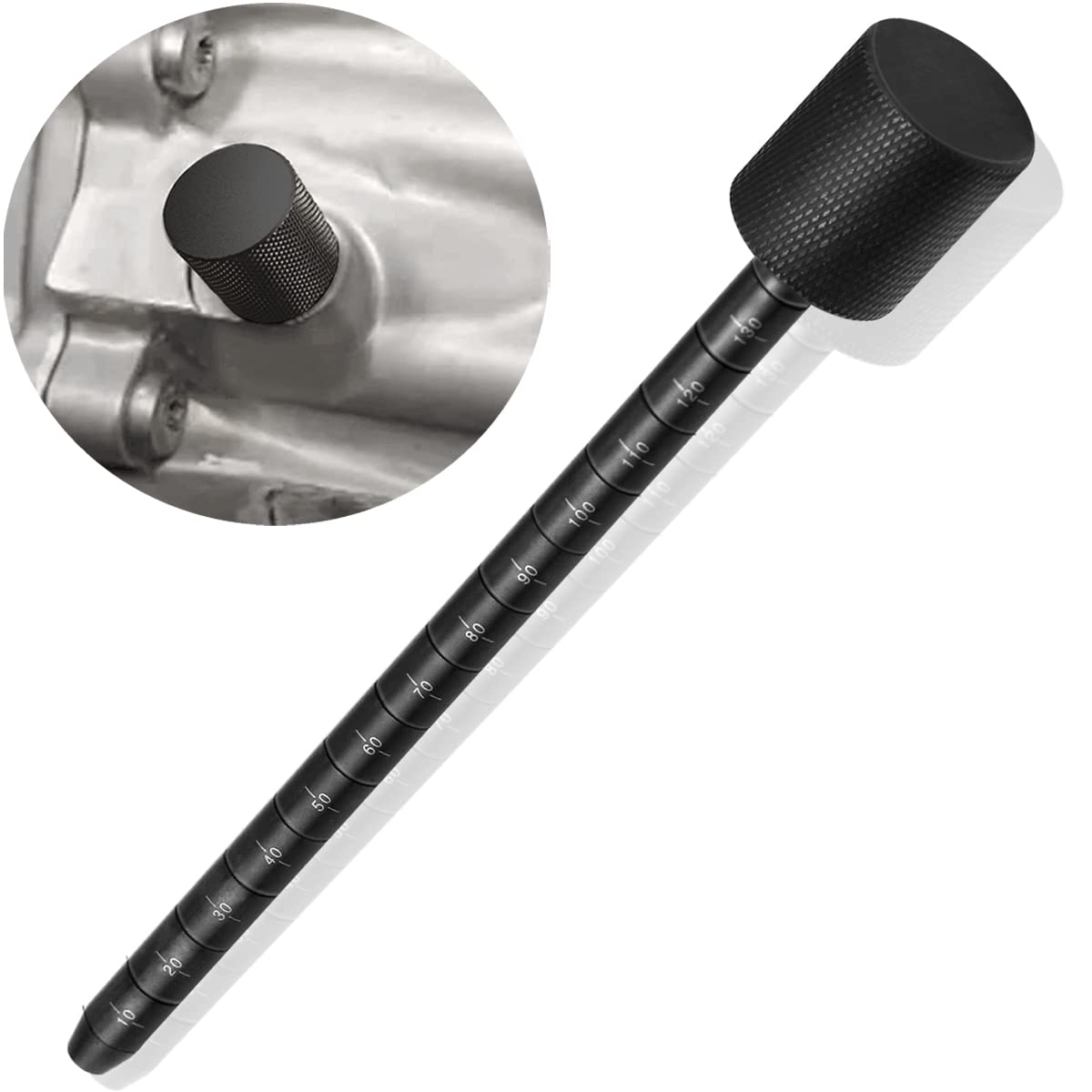 Transmission Dipstick Compatible With Chrysler Dodge Dart Fiat 500 Jeep Grand Cherokee/Compass/Patriot 6F24 Automatic Transmissi
