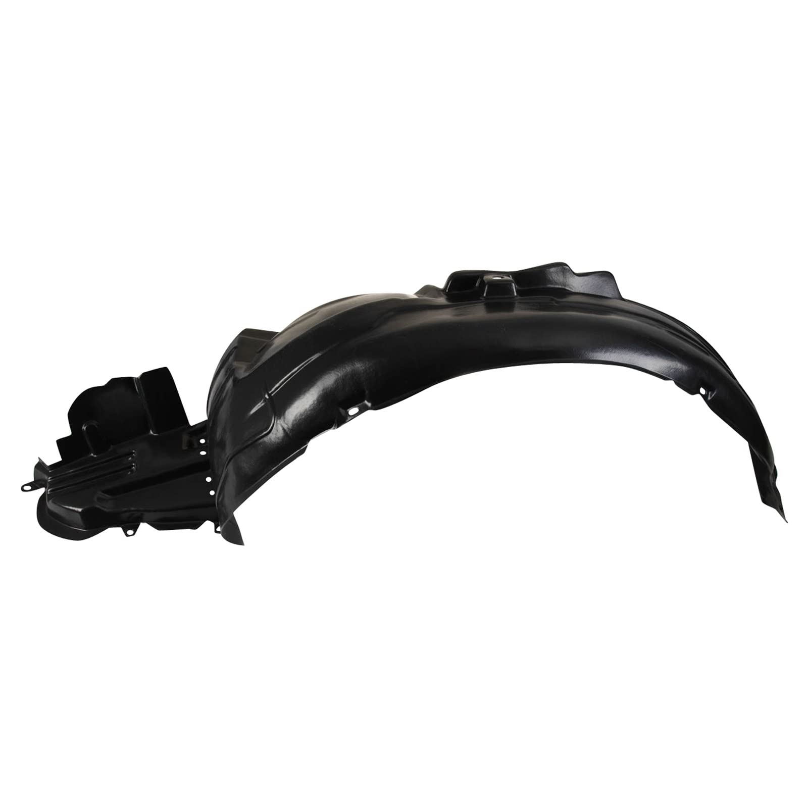 Trq Inner Fender Liner Set Compatible With 2006-2007 Subaru Impreza Su1248116 Su1249116