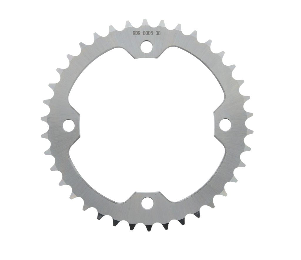 Race Driven 38 Tooth Rear Silver Sprocket 520 Pitch for Yamaha Raptor Warrier YFM 250 350 700R 700R 700 YFZ 450 450R SE X