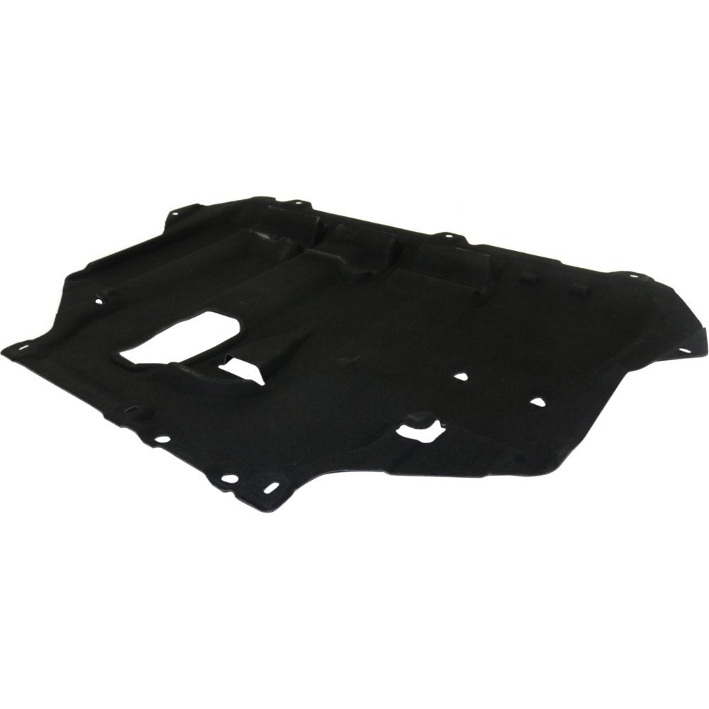 Evan Fischer Center Engine Splash Shield for 2012-2018 Ford Focus, 2.0L, Plastic, Under Cover, OEM Fit, Durable Protection