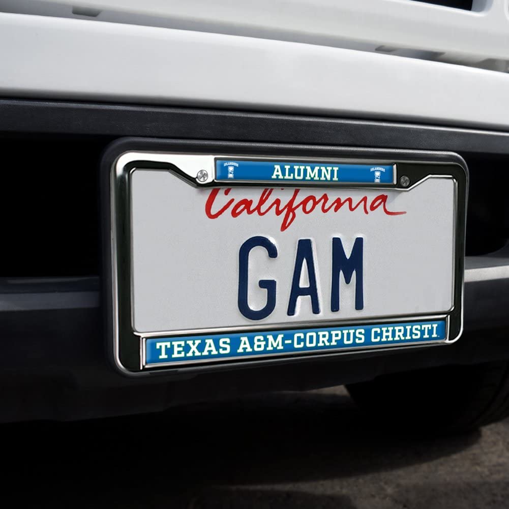GRAPHICS & MORE Texas A&M Corpus Christi Alumni Metal License Plate Frame - Full Size, One Size, Standard Color