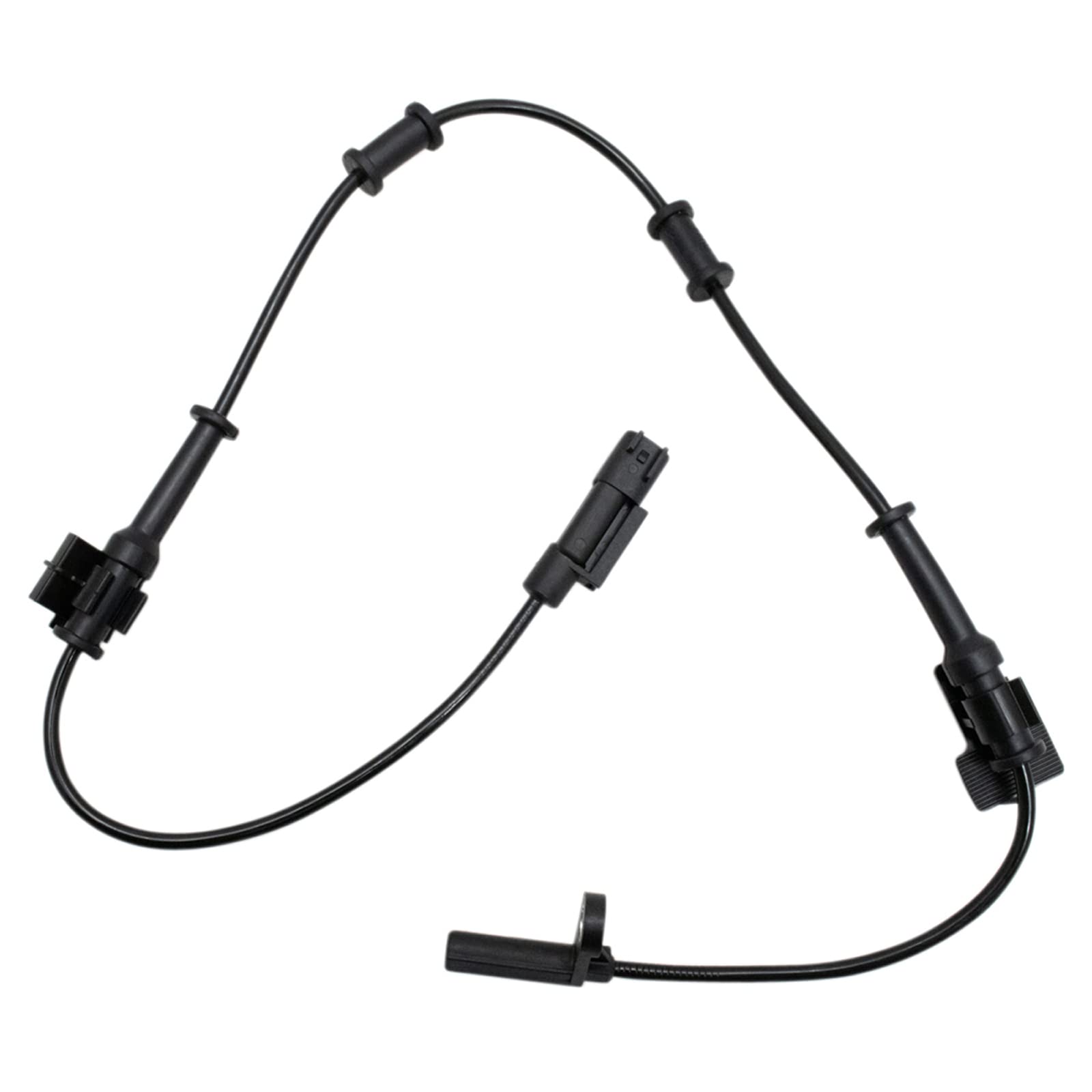 Trq Front Lh Or Rh Abs Wheel Speed Sensor W/Magnetic Tone Ring Compatible With Rwd