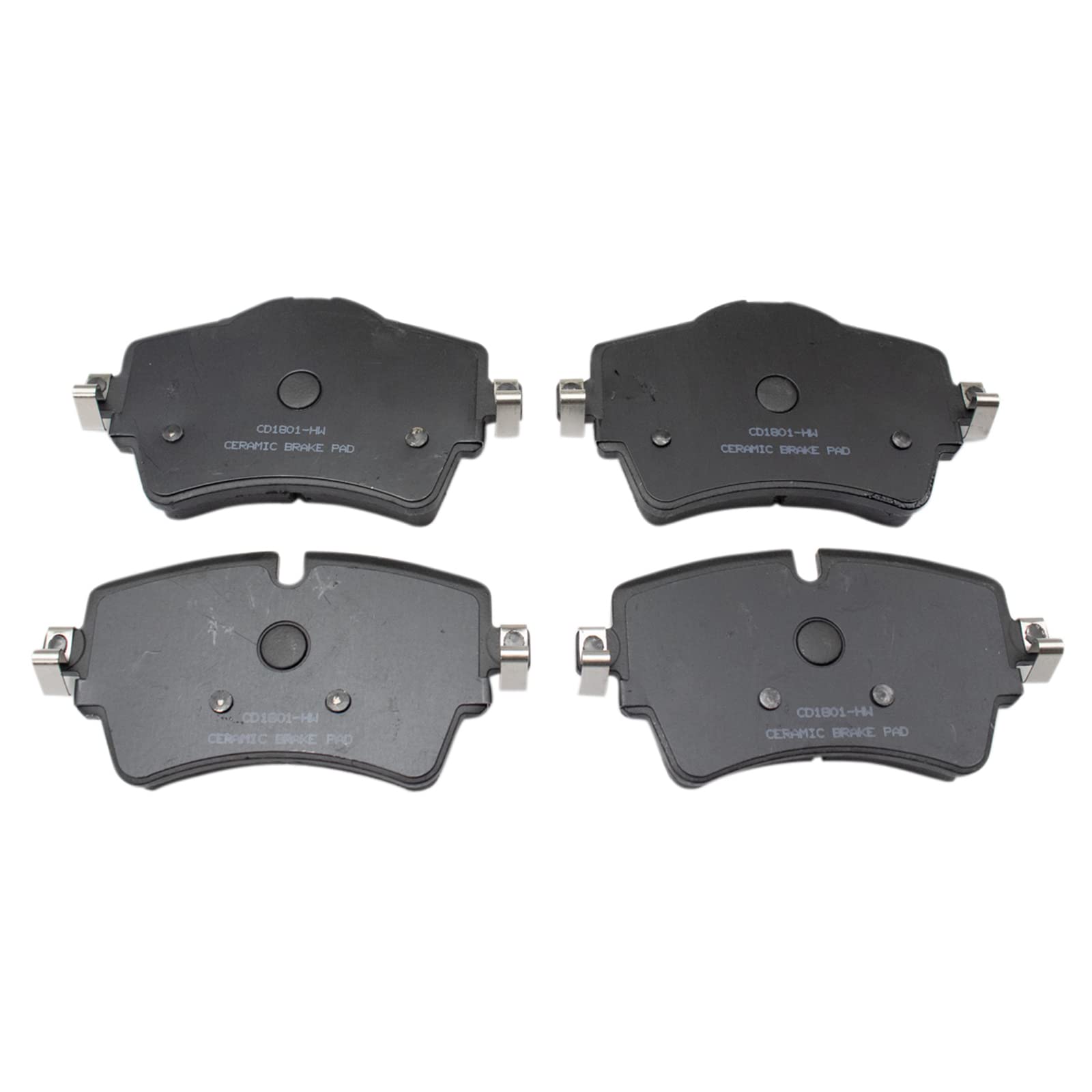 TRQ Front Brake Pads Ceramic Compatible with 2014-2019 Mini Cooper 2016-2019 Cooper Clubman