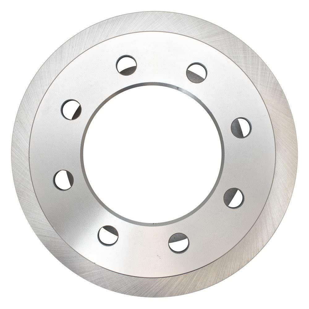Trq Rear Brake Rotors Set Vented Compatible With 2001-2002 Dodge Ram 2500 Ram 3500