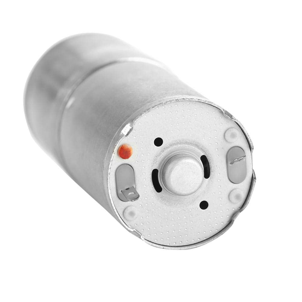 DC Gear Motor DC 12V Reduction Electric Motor 25GA-370 Micro Motor Speed Reduction Geared Motor for Electronic Lock Outer Diamet
