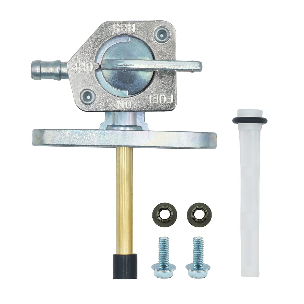 Fuel Valve Petcock for Honda XR50R XR70R XR80R XR100R CRF50 CRF50F CRF70F CRF80F CRF100F, Replace 16960-GEL-701 / 16950-GCF-671