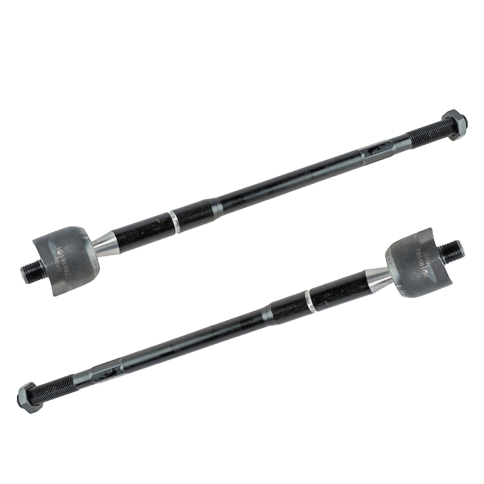 TRQ Front Inner Tie Rod Set Compatible with 2009-2017 Mitsubishi Lancer 2007-2013 Outlander