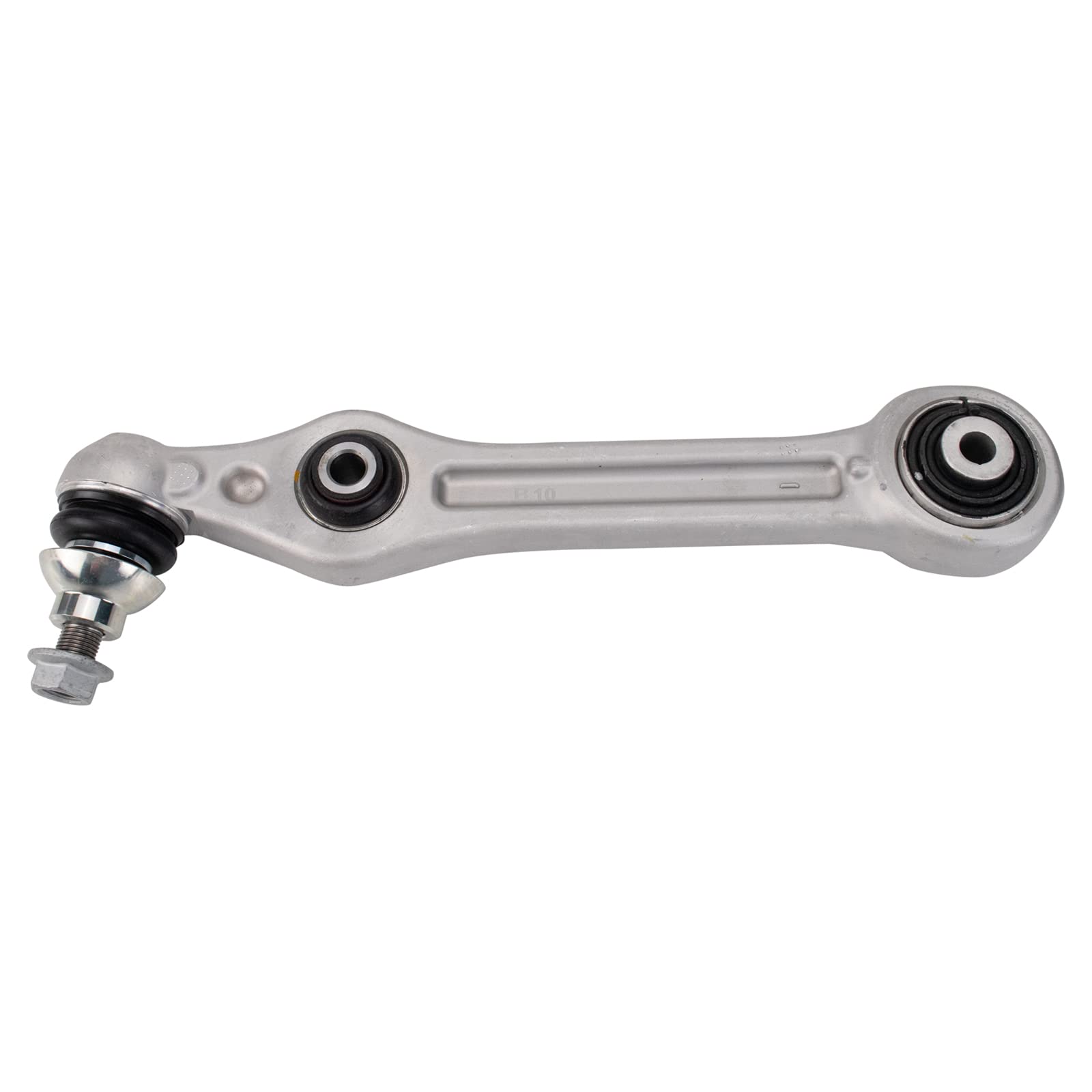 TRQ Front Left Lower Control Arm with Ball Joint, Aluminum, Silver, Compatible with 2015-22 Mercedes-Benz Models, Model PSA45784