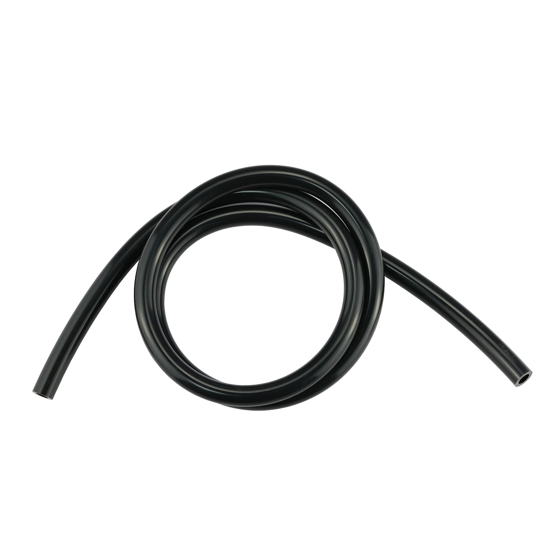 Ucreative 5Ft Id 3/8'' (10Mm) High Temperature Silicone Vacuum Tubing Hose 130Psi Max Pressure Black