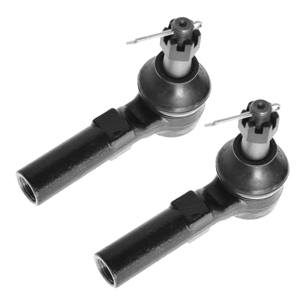 TRQ Front Outer Tie Rod Set Compatible with 2001-2009 Ford Escape Mazda Tribute 2005-2009 Mercury Mariner