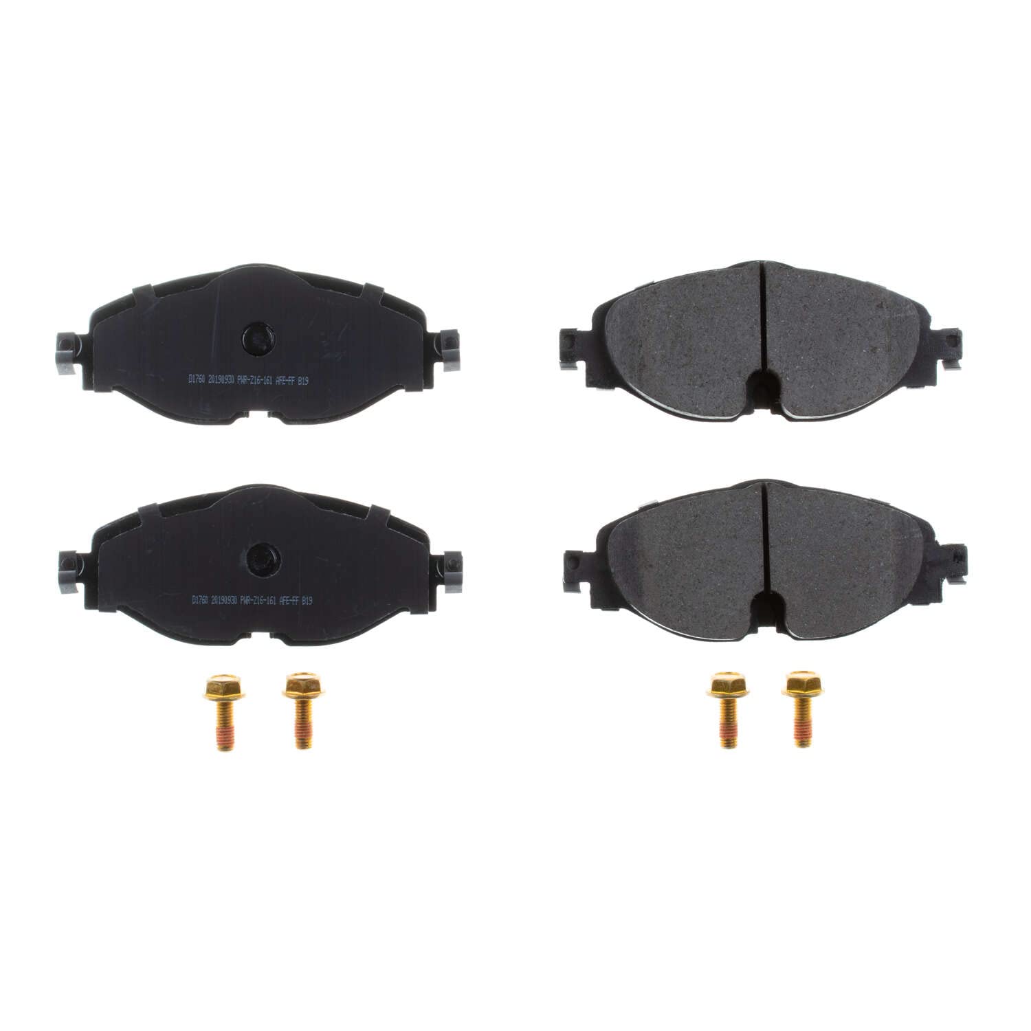 Power Stop 17-1760, Z17 Front Ceramic Brake Pads with Hardware