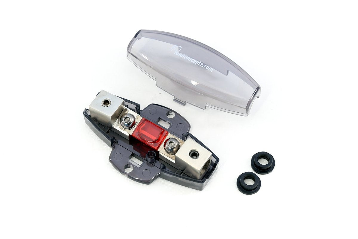 Knukonceptz 4/8 Gauge In Line Mini - Anl Fuse Holder With Fuse