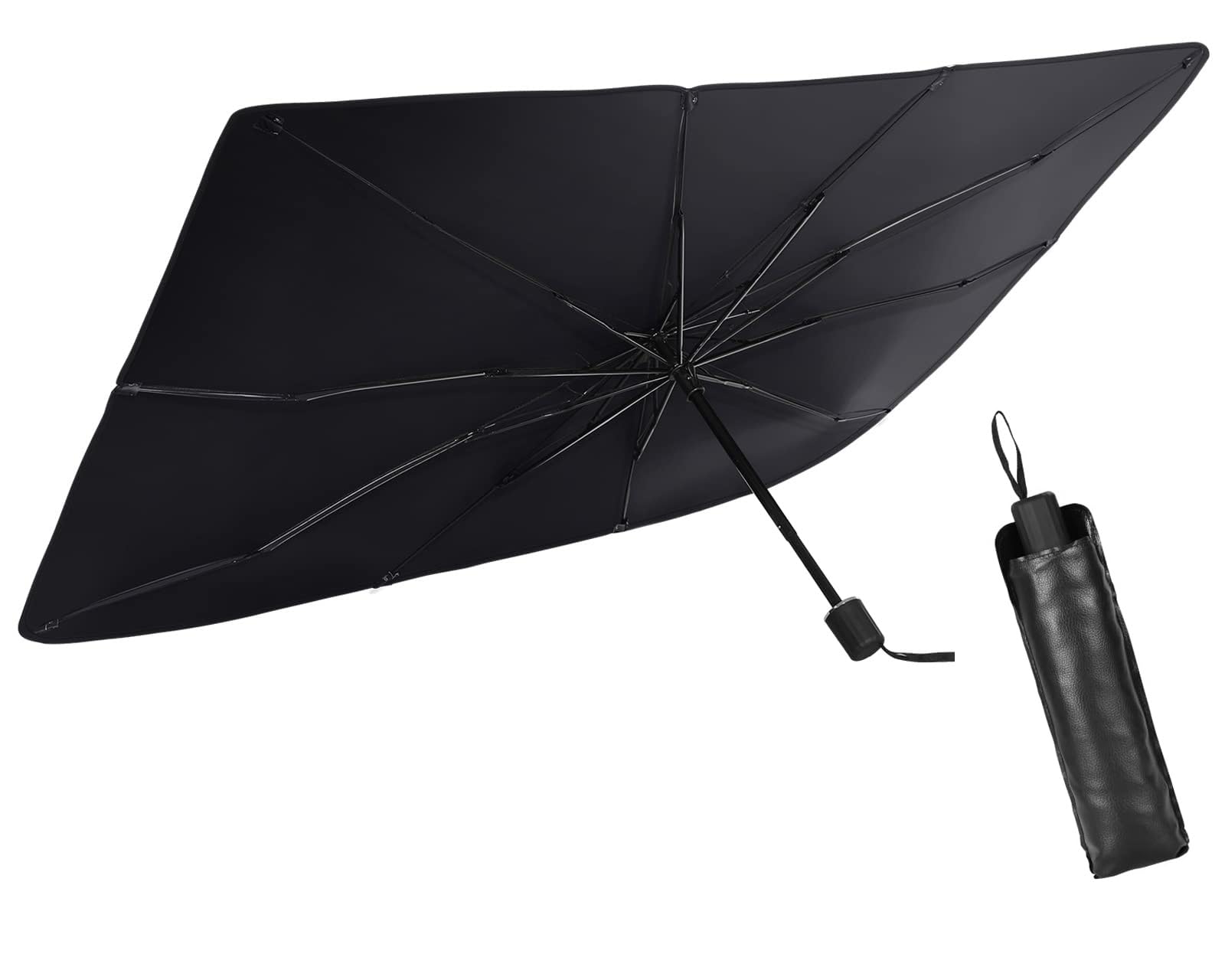 Kozdiko Foldable Car Windshield Umbrella Sunshade Cover UV Block Car Front Window (Heat Insulation Protection) Compatible with R
