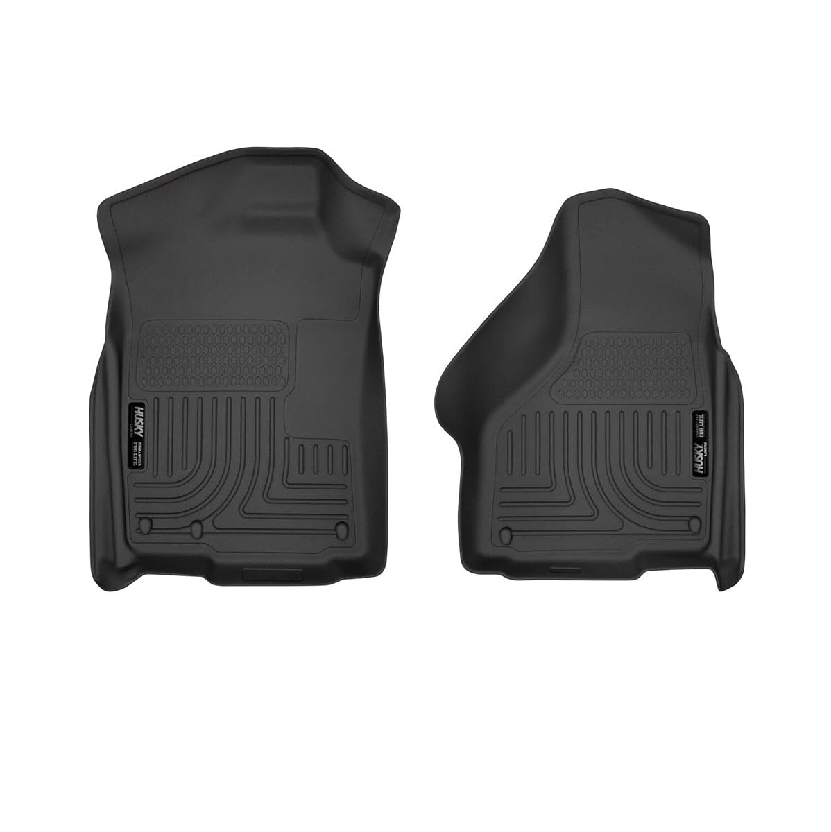 Husky Liners X-Act Contour Floor Mats | Fits 2014 - 2020 Chevrolet Impala | Front Row, 2-Pc Black - 55641